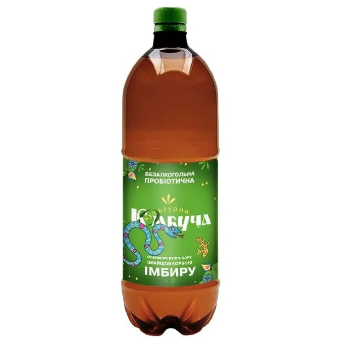 Напиток Культурна Комбуча Имбирь 500 мл (4820267900259)