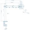 Кронштейн Walfix DM-300B зображення 2