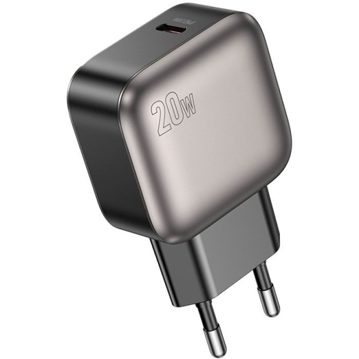 Зарядний пристрій BOROFONE BAS53A Absolute USB-C PD20W Black (6941991116179) зображення 2
