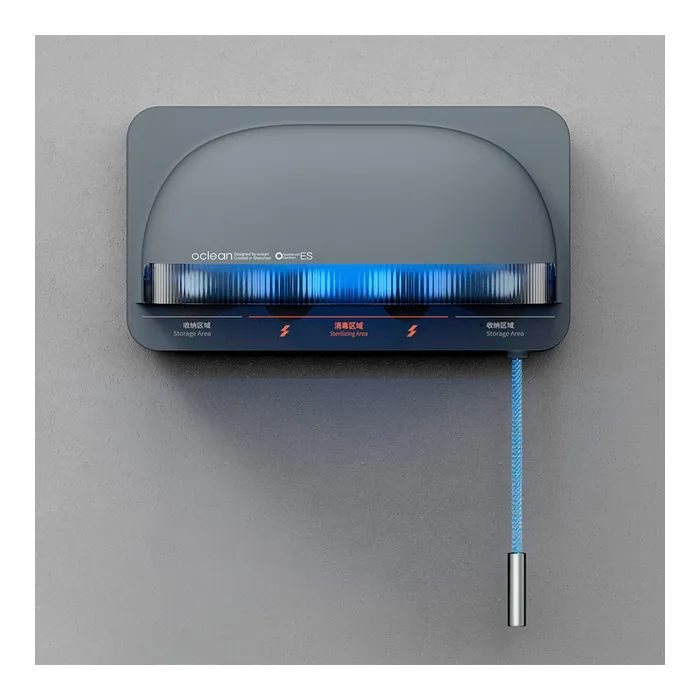 Стерилизатор Oclean S1 Toothbrush Sanitizer Grey NEW (6970810552645) изображение 6
