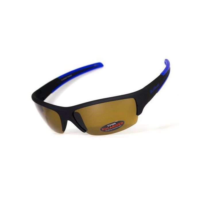 Сонцезахисні окуляри BluWater Daytona-2 Polarized Гідрофобні коричневі лінзи (Repelon™) (4ДЕЙТ2-Г50П)