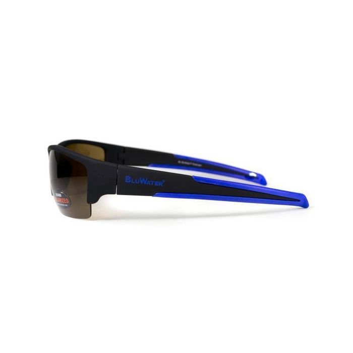 Сонцезахисні окуляри BluWater Daytona-2 Polarized Гідрофобні коричневі лінзи (Repelon™) (4ДЕЙТ2-Г50П) зображення 2