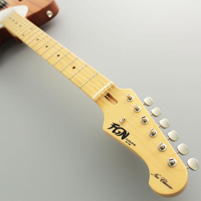 Гитара полуакустическая FGN Neo Classic Natural (NTE110MMHT-NT) изображение 5