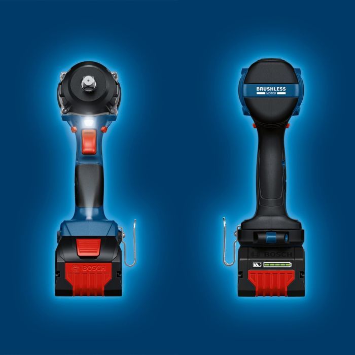 Гайковерт Bosch GDS 18V-750C 18V, до 3000об/хв, 270/380/750Нм, квадрат 1/2", 1.7кг (без АКБ та ЗП) (0.601.9L9.000) зображення 6