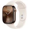 Смарт-годинник Apple Watch Series 10 GPS + Cellular 46mm Gold Titanium Case with Starlight Sport Band - S/M (MWYX3QH/A)