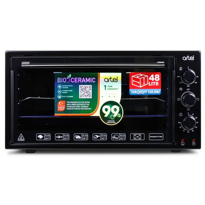 Электропечь Artel MD 4816 Black-red изображение 4