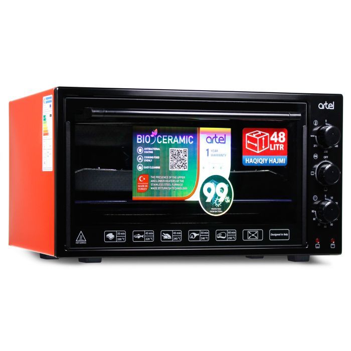 Электропечь Artel MD 4816 Black-red изображение 6
