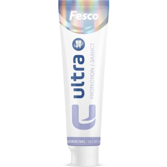 Зубна паста Fesco Ultra Protection Комплексний захист 100 мл (4820204701956)