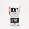 Боксерские перчатки Leone GN113 IL Tecnico N3 White 12 унцій (GN113_White_12oz) изображение 4