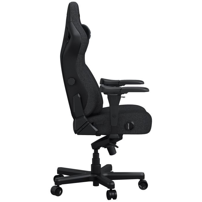 Крісло ігрове Anda Seat Kaiser 4 Linen Fabric Size L Dark Gray (AD12YDDC-L-20-GB-CF) зображення 3
