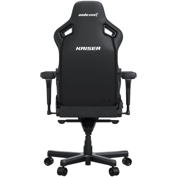 Крісло ігрове Anda Seat Kaiser 4 Linen Fabric Size L Dark Gray (AD12YDDC-L-20-GB-CF) зображення 4