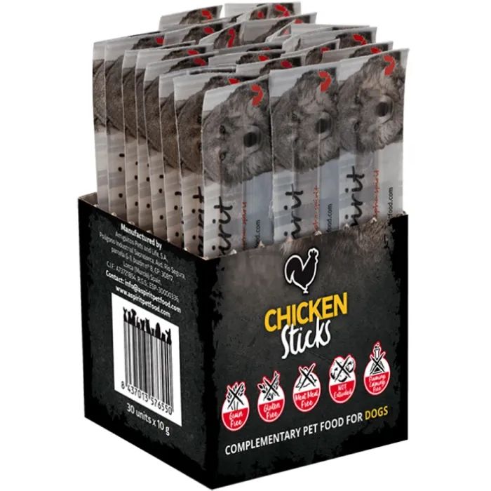 Лакомство для собак Alpha Spirit Dog Sticks Chicken 300 г 30 шт (8436586310653)