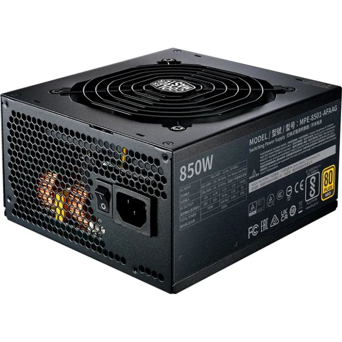 Блок питания CoolerMaster 850W (MPE-8501-AFAAG-3EEU) изображение 2