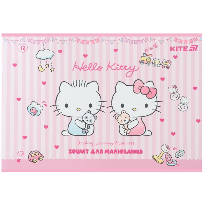 Альбом для рисования Kite Hello Kitty, 12 листов (HK25-241-1) изображение 9