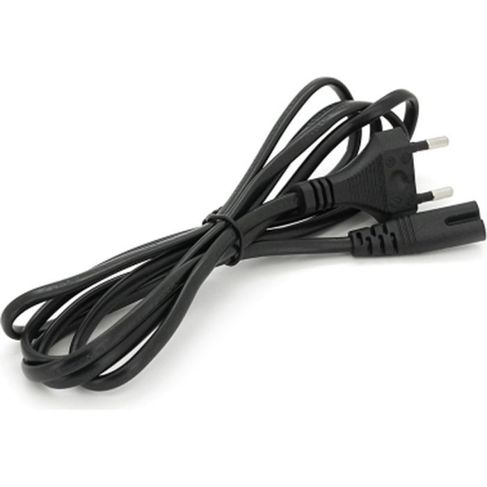 Кабель питания C7 1.8m 0.5mm2 black Voltronic (PC-184/2 CEE7/16-C7-CCA18) изображение 2