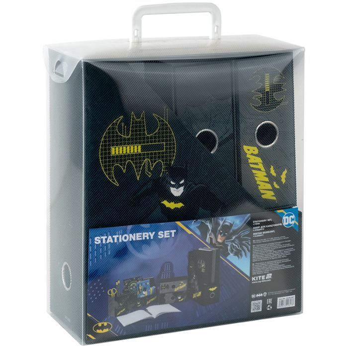 Настільний набір Kite DC Comics 4 предмети, картон (DC25-357) зображення 2