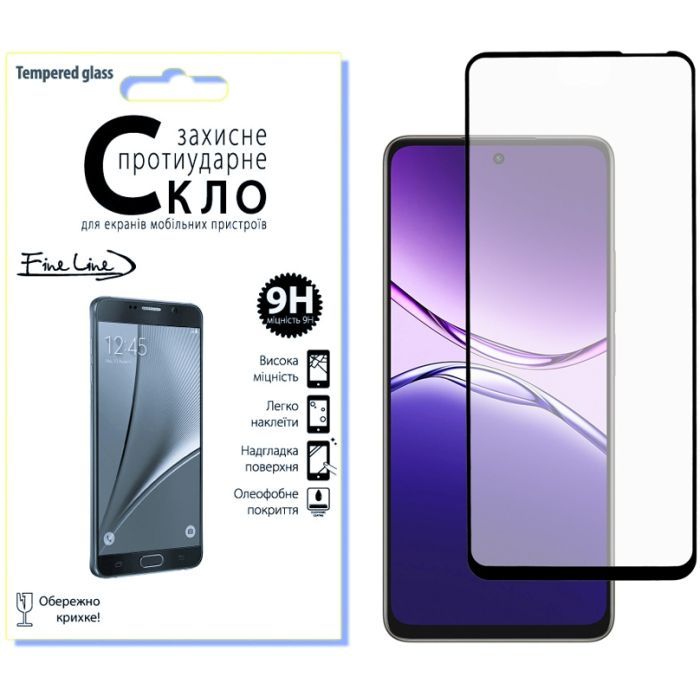 Скло захисне Fine Line Full Glue OPPO A5 Pro Black (FL-TGFG-394)
