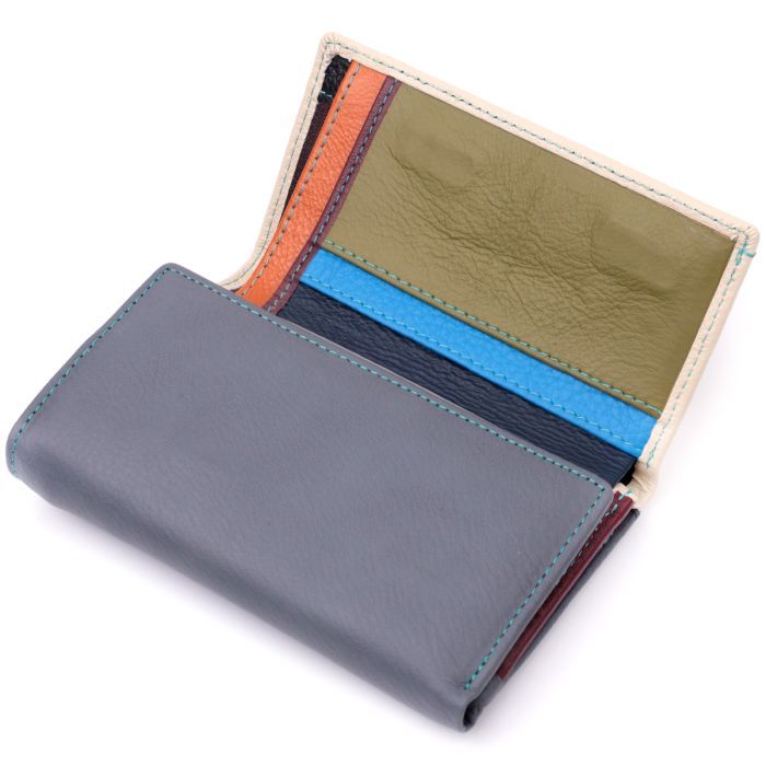 Гаманець ST Leather Шкіряний Різнокольоровий (19446) зображення 5