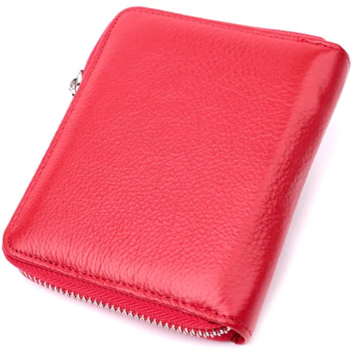 Гаманець ST Leather З натуральної шкіри Червоний (19486) зображення 2