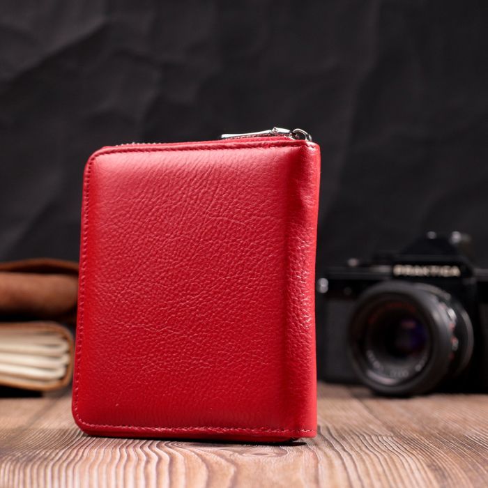 Кошелек ST Leather Из натуральной кожи Красный (19486) изображение 9