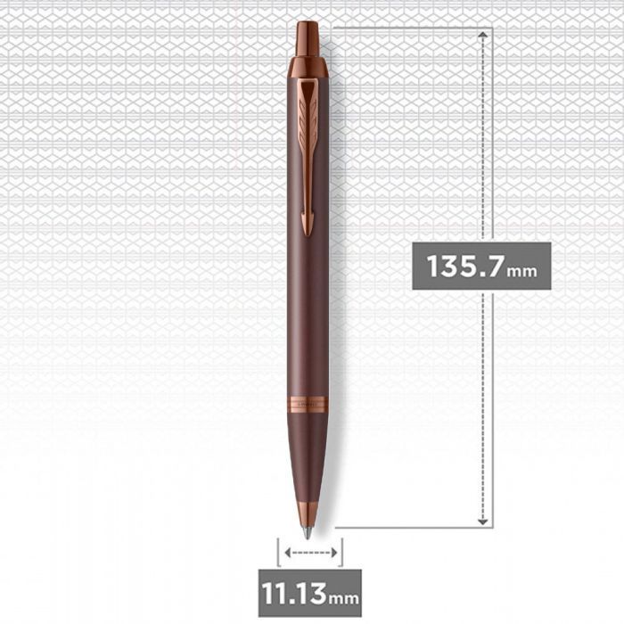 Ручка кулькова Parker IM 17 Professionals Monochrome Burgundy BP (28 332) зображення 3