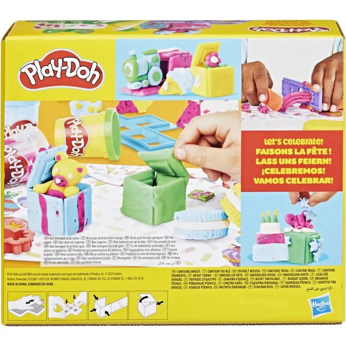Набір для творчості Hasbro Play-Doh Набір подарунків для вечірки (G0525) зображення 4