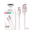 Дата кабель USB 2.0 AM to Micro 5P 1.0m 2.4A pink XO (NB156-M-PN) изображение 2
