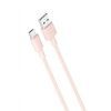 Дата кабель USB 2.0 AM to Micro 5P 1.0m 2.4A pink XO (NB156-M-PN)
