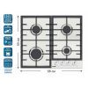 Варочная поверхность PRIME Technics PGH 50016 FIXC изображение 2