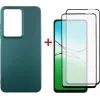 Чехол для мобильного телефона Dengos Oppo A5 4G Case Soft + 2 Glass (Green) (DG-CTG2P-26)