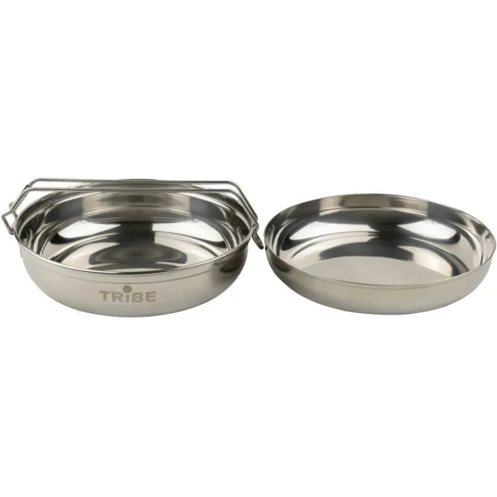 Набор туристической посуды Tribe Single Set сталевий (T-FG-0009-metal) изображение 2