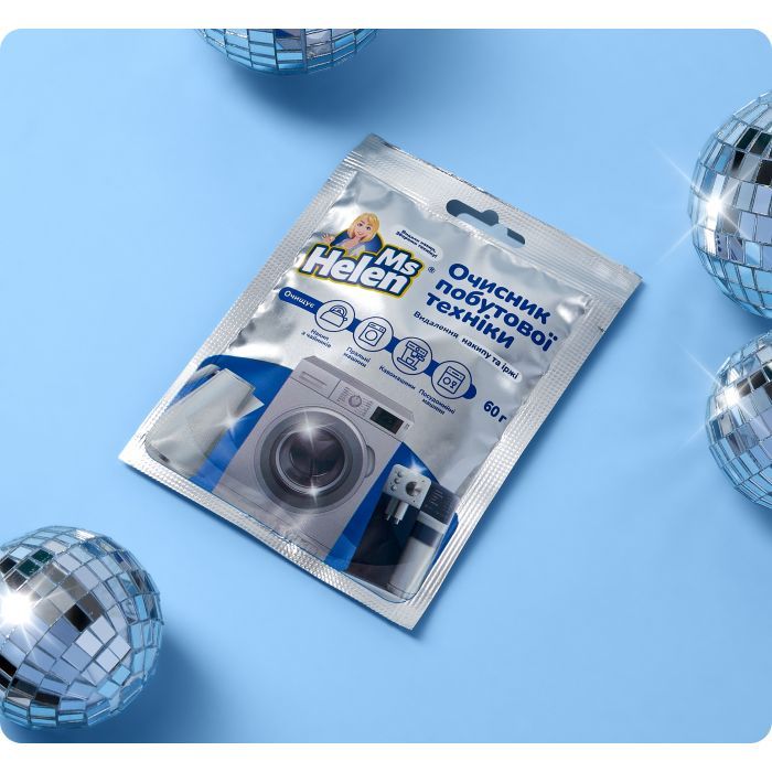 Очищувач для пральних машин Ms Helen Очисник побутової техніки 60 г (4820288240020) зображення 4 Очищувач для пральних машин Ms Helen Очисник побутової техніки 60 г (4820288240020) зображення 4