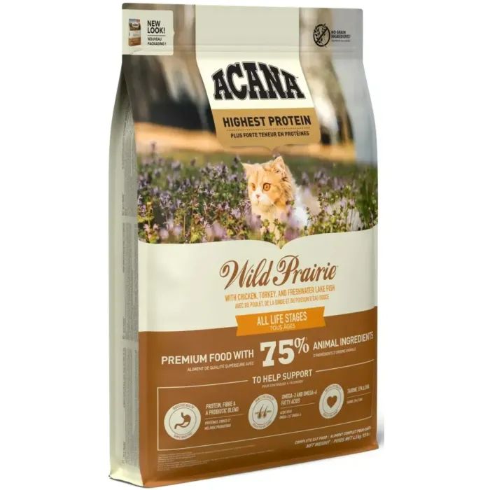 Сухой корм для кошек ACANA Wild Prairie Cat 4.5 кг (0064992714581) изображение 3