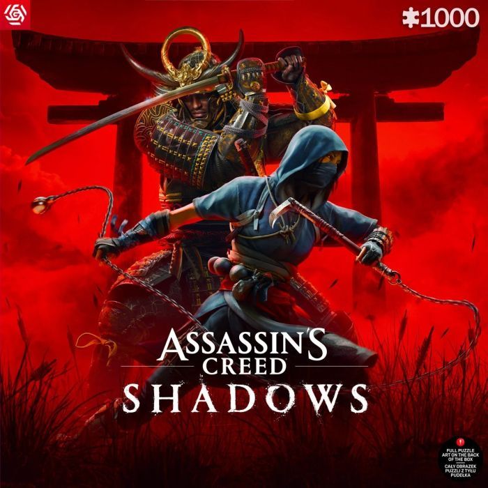 Пазл GoodLoot Assassin Creed Shadows Naoe & Yasuke 1000 эл. (5908305247913) изображение 4