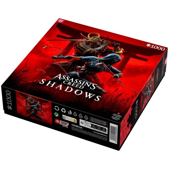 Пазл GoodLoot Assassin Creed Shadows Naoe & Yasuke 1000 эл. (5908305247913) изображение 8