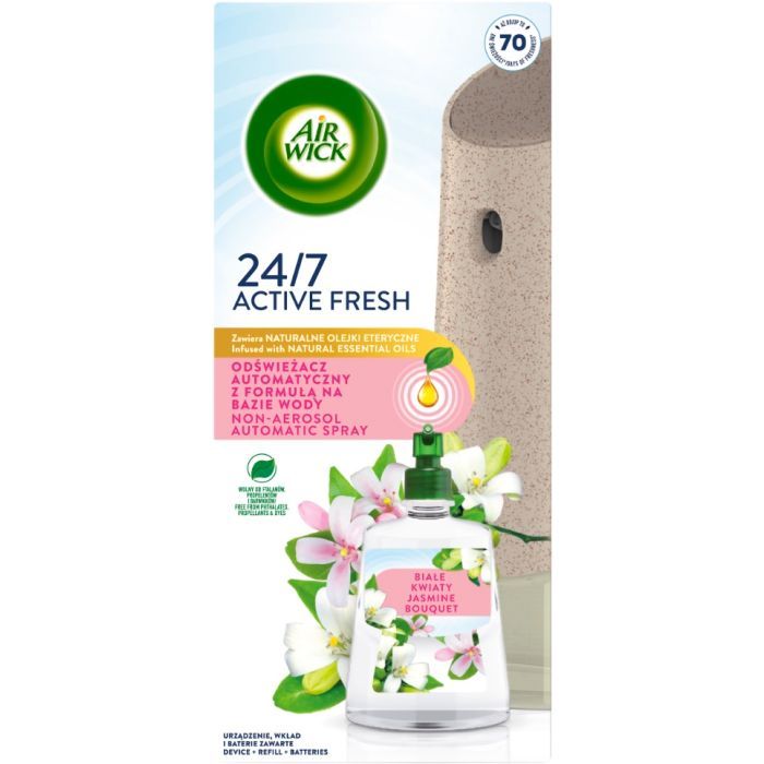 Освежитель воздуха Air Wick Active Fresh Автоматический Цветы жасмина 228 мл (5908252010011)