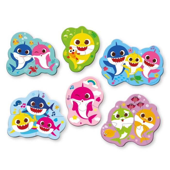 Пазл DoDo 2-3-4 елементи Baby Shark (200587) зображення 3