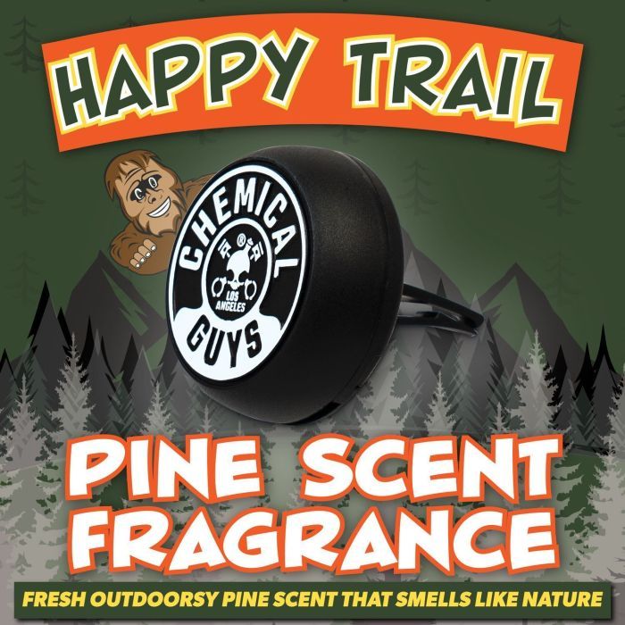 Ароматизатор для автомобіля Chemical Guys Happy Trail Pine Scent на решітку (AIR403) зображення 7 Ароматизатор для автомобіля Chemical Guys Happy Trail Pine Scent на решітку (AIR403) зображення 7