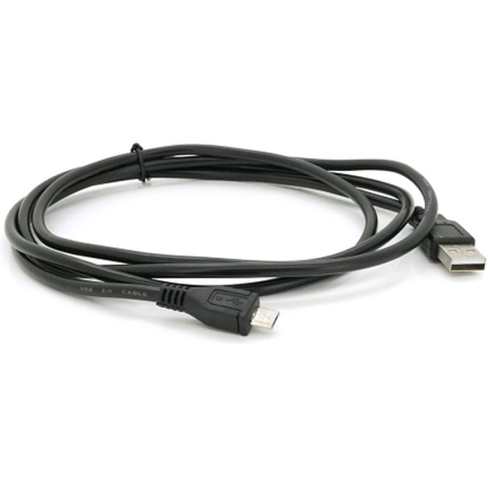Дата кабель USB 2.0 AM to Micro 5P 1.5m black Voltronic (YT-AM/Mc-1.5Bl/00336)