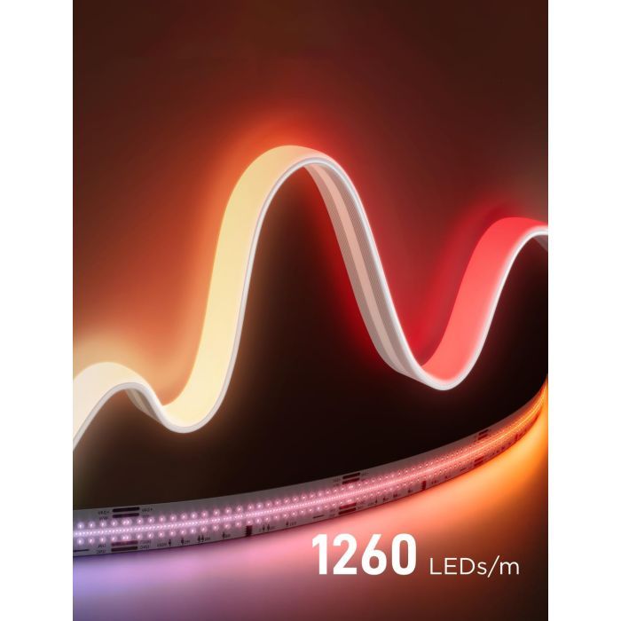 Світлодіодна стрічка Govee H61E5 COB Strip Light Pro 3m RGBIC+W WI-FI/Bluetooth white (H61E53D1) зображення 2