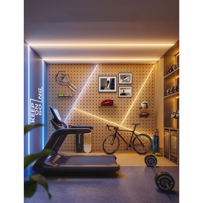 Світлодіодна стрічка Govee H61E5 COB Strip Light Pro 3m RGBIC+W WI-FI/Bluetooth white (H61E53D1) зображення 6