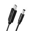 Кабель живлення USB to DC 5.5x2.5mm 12V 1.0m black ColorWay (CW-CBUD067-BK) зображення 4