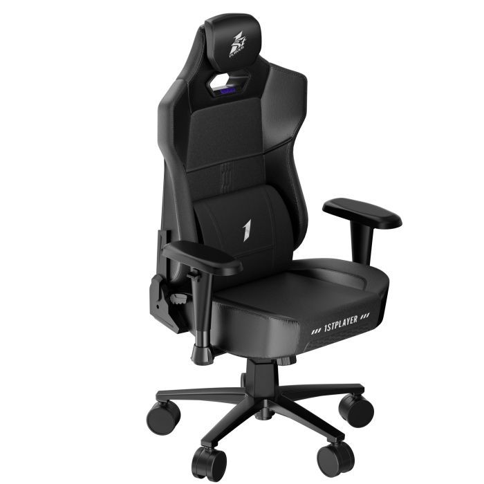 Крісло ігрове 1stPlayer K3 Fabric Black (K3-FC-BK) зображення 2