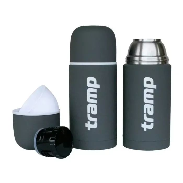 Термос Tramp Soft Touch 0.75 л Grey (UTRC-108-grey) зображення 3