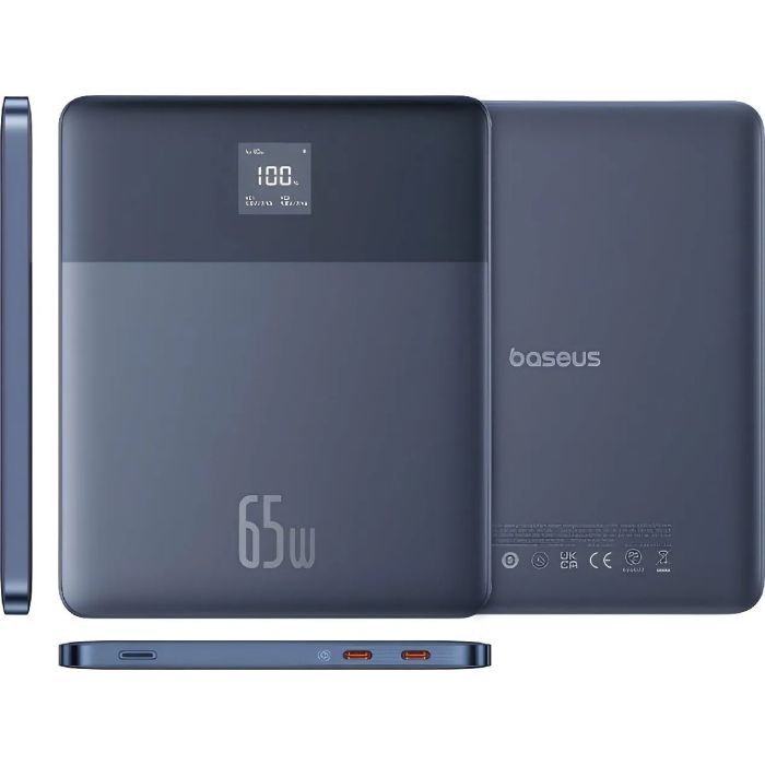 Батарея універсальна Baseus Blade2 Fast 12000mAh 65W, Blue (P10063801323-00) зображення 6