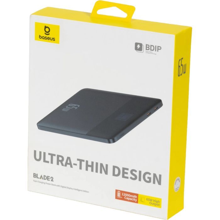 Батарея універсальна Baseus Blade2 Fast 12000mAh 65W, Blue (P10063801323-00) зображення 7