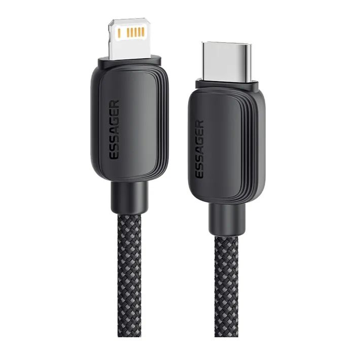 Дата кабель USB-C to Lightning 1.0m 20W pink Essager (EXCTL-WL04-P)