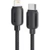 Дата кабель USB-C to Lightning 2.0m 20W black Essager (EXCTL-WLA01-P)