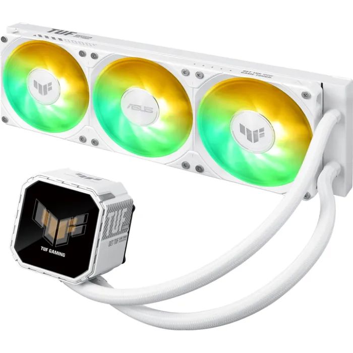Система рідинного охолодження ASUS TUF-GAMING-LC-III-360-ARGB LCD WHT (90RC01A2-B0EAY0) зображення 4