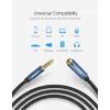 Кабель мультимедийный 3.5mm M to 3.5mm F 2.0m AV118 blue Ugreen (40675) изображение 3